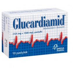 Glucardiamid 125mg + 1500mg 10 pastylek