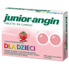 Junior-angin na gardlo  x 24 tabletek do ssania o smaku trukawkowym