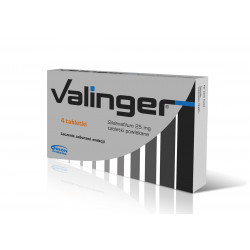 Valinger 25mg 4 tabletki