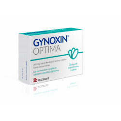 Gynoxin Optima 200 mg  3 kapsułki dopochwowe