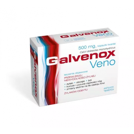 Galvenox Veno 500mg 60 kapsułek