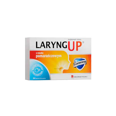Laryng UP Orange 24 tabletki