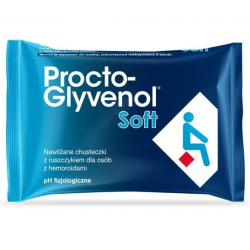 Procto-Glyvenol Soft Nawilżane chusteczki dla osób z hemoroidami 30 sztuk