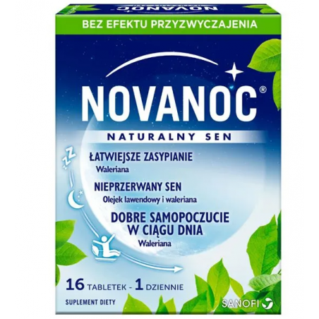 Novanoc Naturalny Sen 16 tabletek