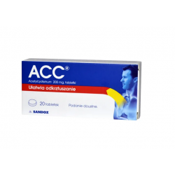 ACC 200mg 20 tabletek