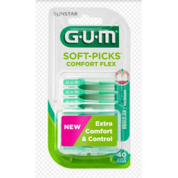 Gum Szczoteczka międzyzębowa Soft-Picks comfort flex regular 660 40 sztuk