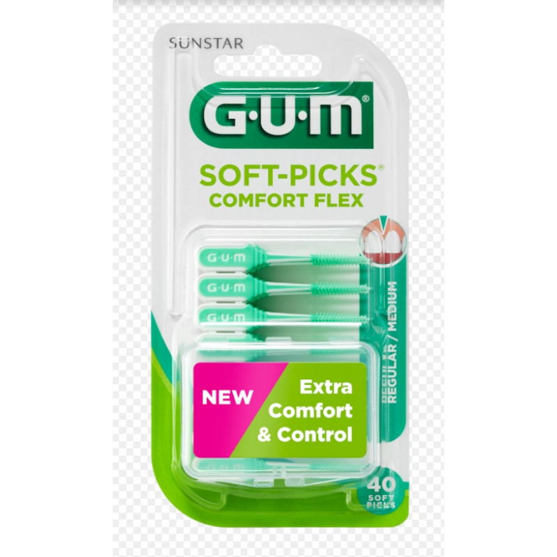 Gum Szczoteczka międzyzębowa Soft-Picks comfort flex regular 660 40 sztuk