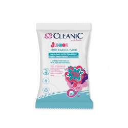 Cleanic Junior nawilżany papier toaletowy bubble gum 14 sztuk