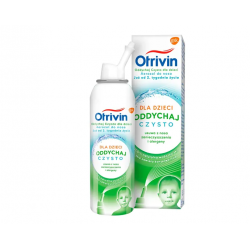 Otrivin Oddychaj Czysto Aerozol do nosa dla dzieci od 2 tygodnia 100ml