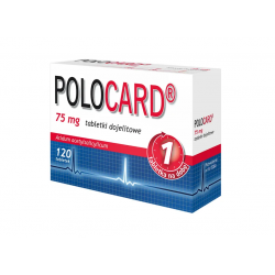 Polocard 75mg 120 tabletek