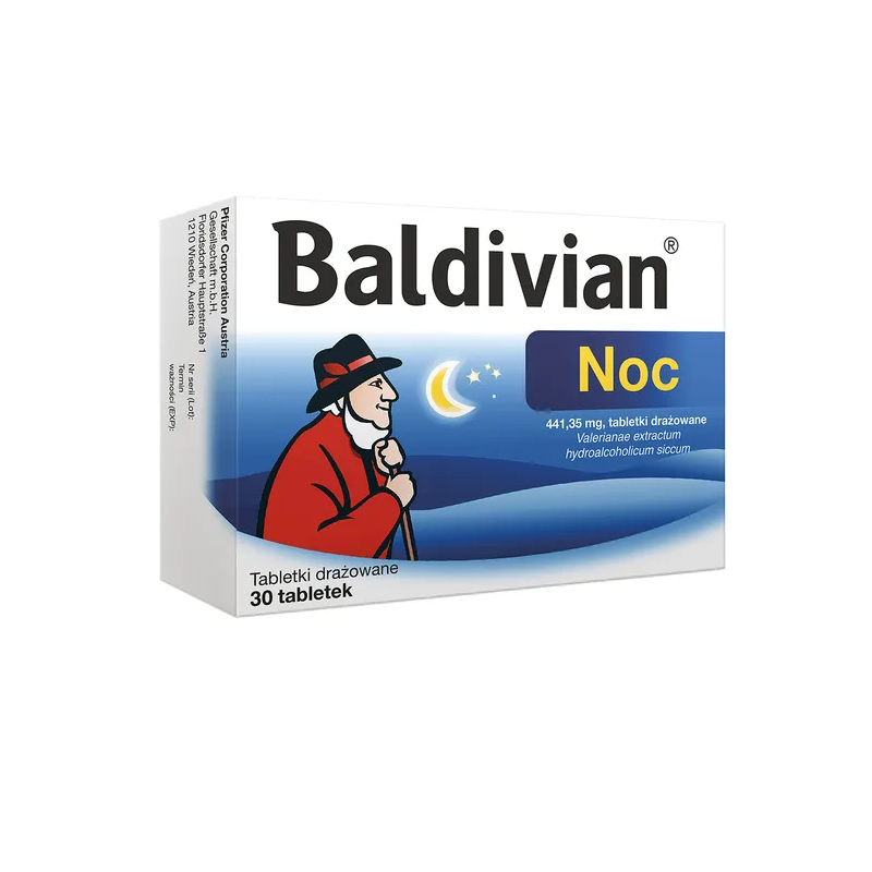 Baldivian Noc 441,35mg 30 tabletek
