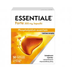 Essentiale Forte 300mg na wątrobę 50 kapsułek