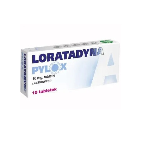 Loratadyna Pylox 10 tabletek