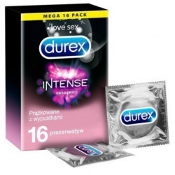 Durex Prezerwatywy Intense Orgasmic 16 sztuk