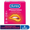 Durex PleasureMax Prezerwatywy 3 sztuki