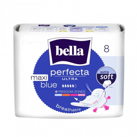 Podpaski Bella Perfecta Ultra Maxi Blue 8 sztuk