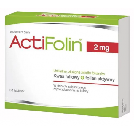 Actifolin 2mg 30 tabletek