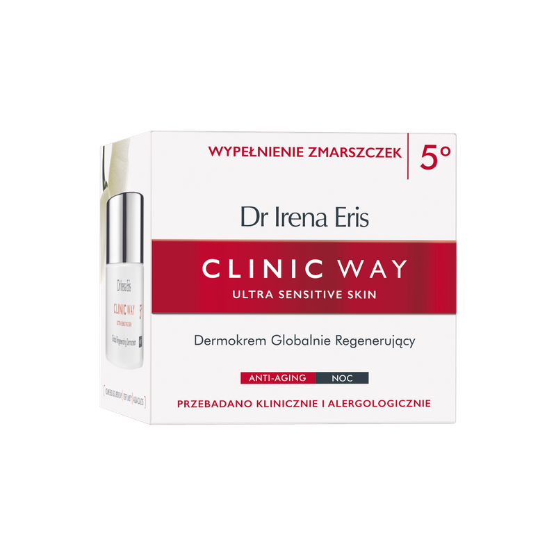 Dr Irena Eris Clinic Way Dermokrem globalnie regenerujący 5° na noc 50ml