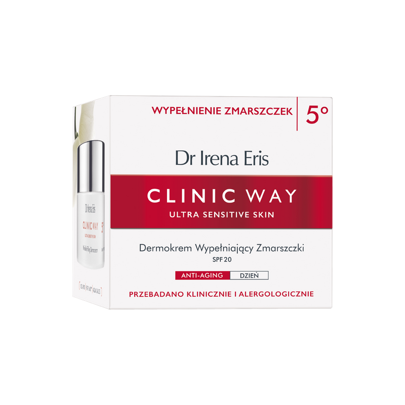 Dr Irena Eris Clinic Way 5 Dermokrem wypełniający zmarszczki SPF 20 na dzień 50ml