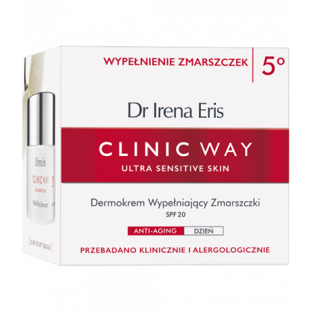 Dr Irena Eris Clinic Way 5 Dermokrem wypełniający zmarszczki SPF 20 na dzień 50ml