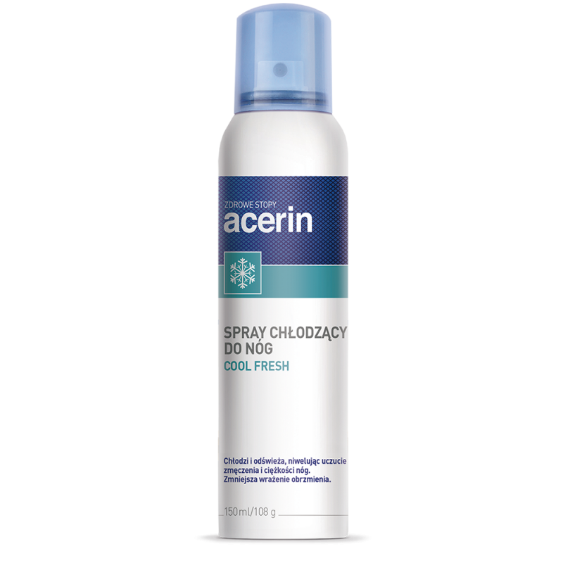 Acerin Cool Fresh Spray chłodzący do nóg 150ml