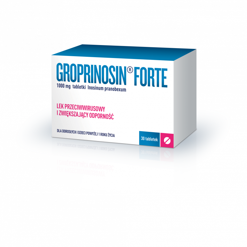 Groprinosin Forte 1000mg 30 tabletek