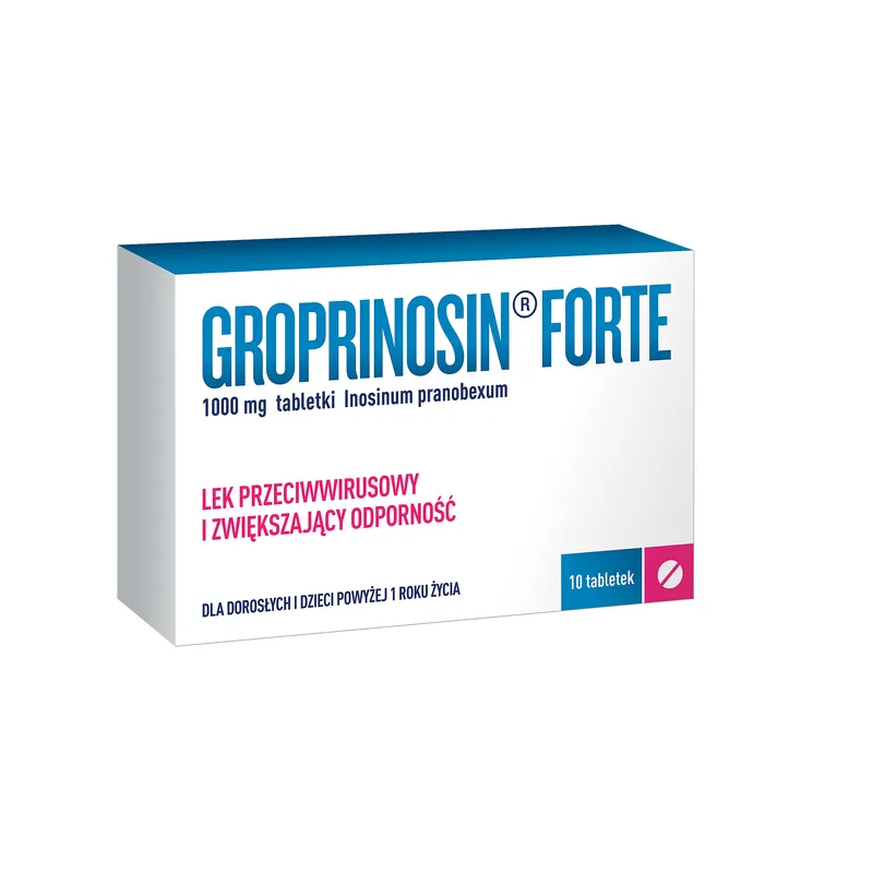 Groprinosin Forte 1000mg 10 tabletek