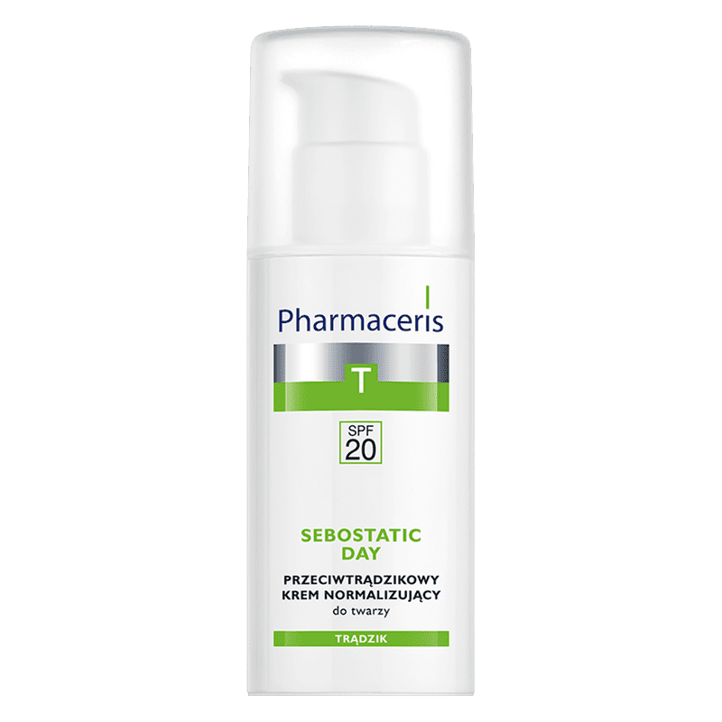 Pharmaceris T Przeciwtrądzikowy krem normalizujący SPF 20 do twarzy zwężający pory 30ml