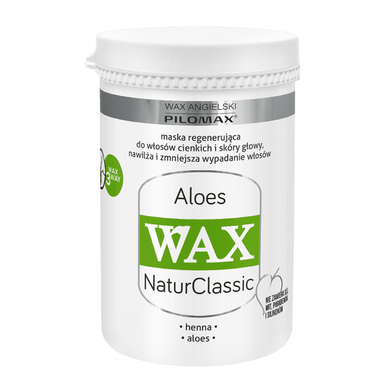 WAX Maska do włosów cienkich z Aloesem 480ml