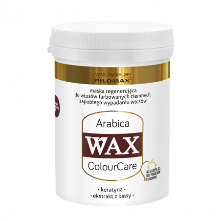 WAX maska do włosów ciemnych, farbowanych Arabica 240ml