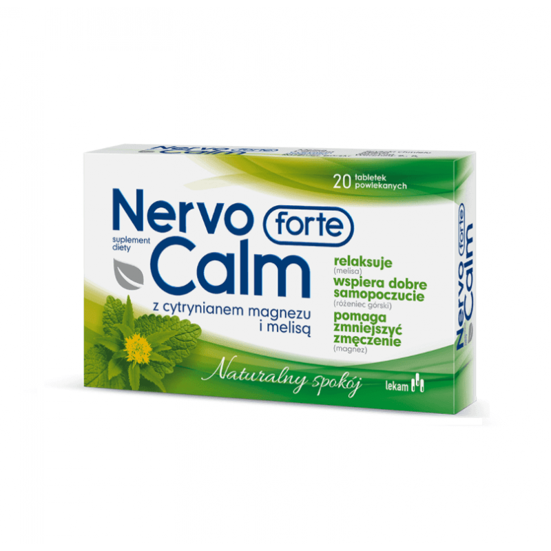 NervoCalm Forte 20 tabletek