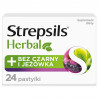 Strepsils Herbal Czarny bez i jeżówka 24 pastyli
