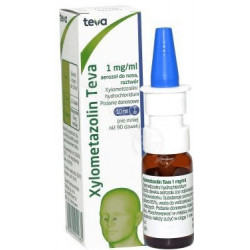 Xylometazolin Teva 1mg/ml Aerozol do nosa 10ml