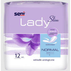 Seni Lady Slim Normal Wkładki urologiczne 12 sztuk