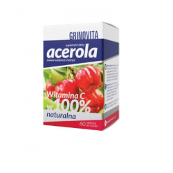 Grinovita Acerola 60 tabletek