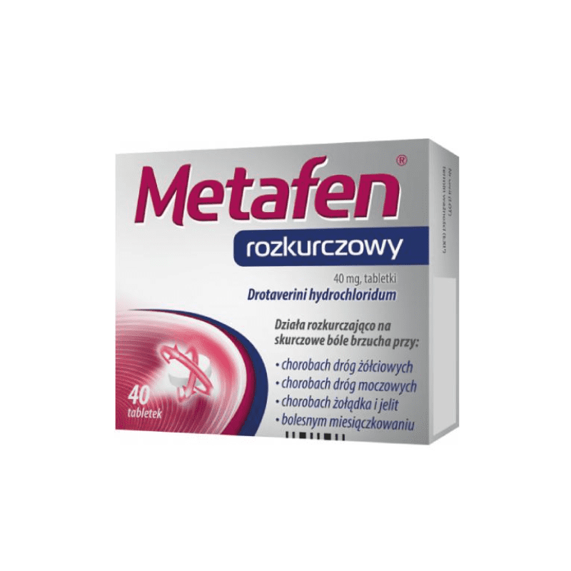 Metafen rozkurczowy 40 tabletek