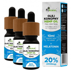 Olej Konopny + Melatonina 20% 10ml Big Relaksik