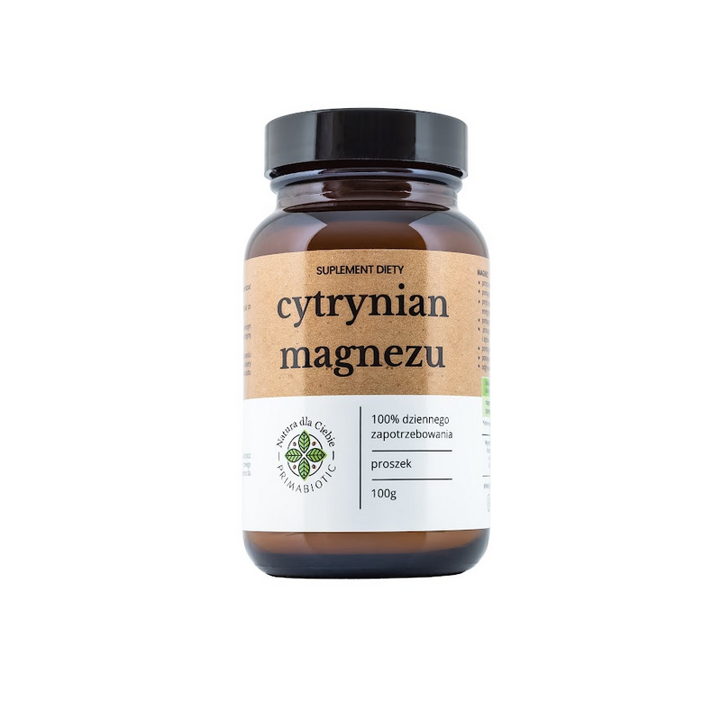Cytrynian magnezu proszek 100 g