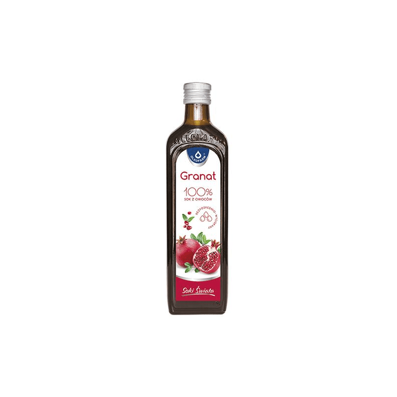 Oleofarm Soki Świata Granat 100% sok z owoców 490ml