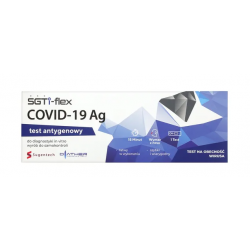 Test na Covid-19 SGTi-flex AG Diather antygenowy wykrywa Omicron, 1 sztuka