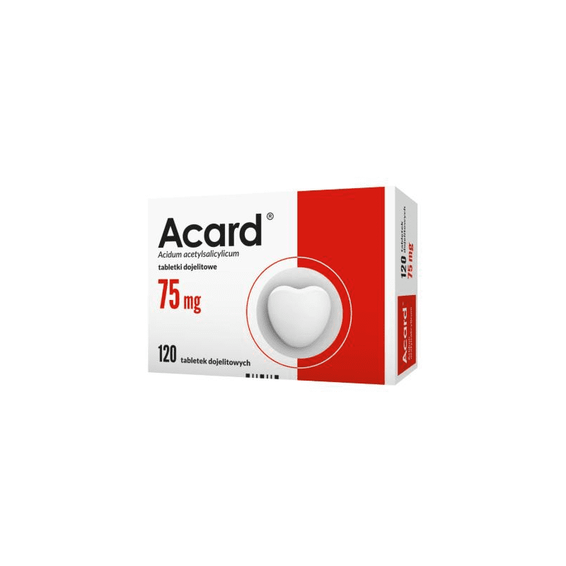 Acard 75mg 120 tabletek