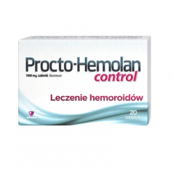 Procto-Hemolan control 1000 mg tabletki x 20 szt