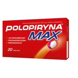 Polopiryna Max 500 mg x 20 tabl. dojelit.