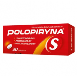 Polopiryna S 300mg 30 tabletek