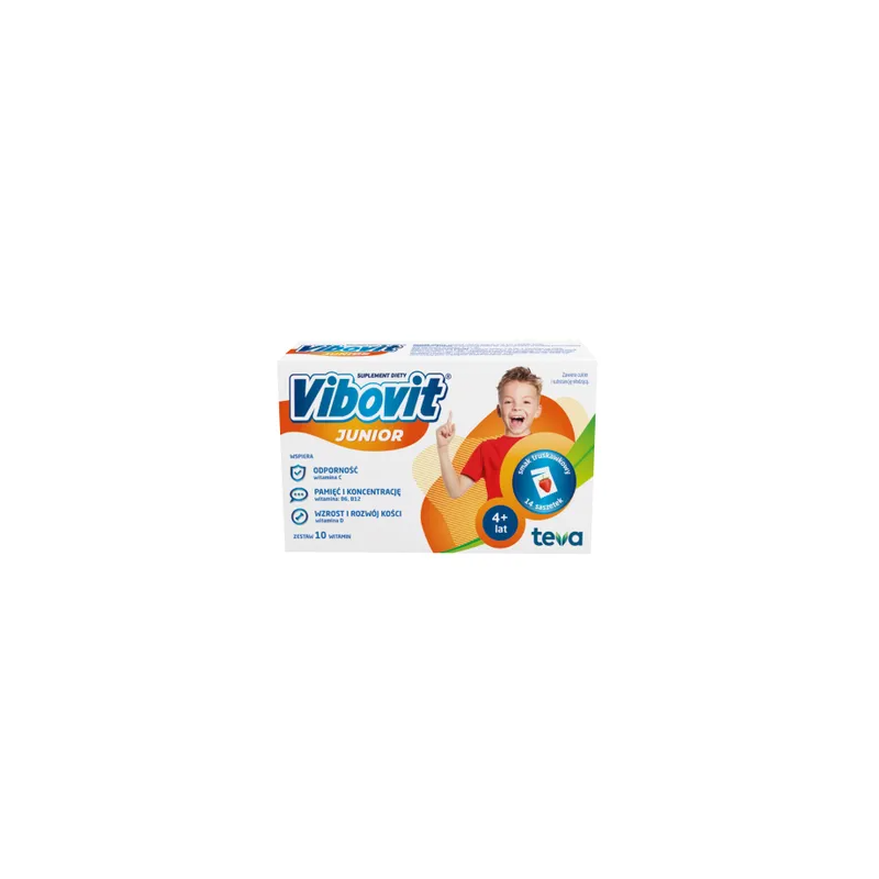 Vibovit Junior  smak pomarańczowy 44 saszetki