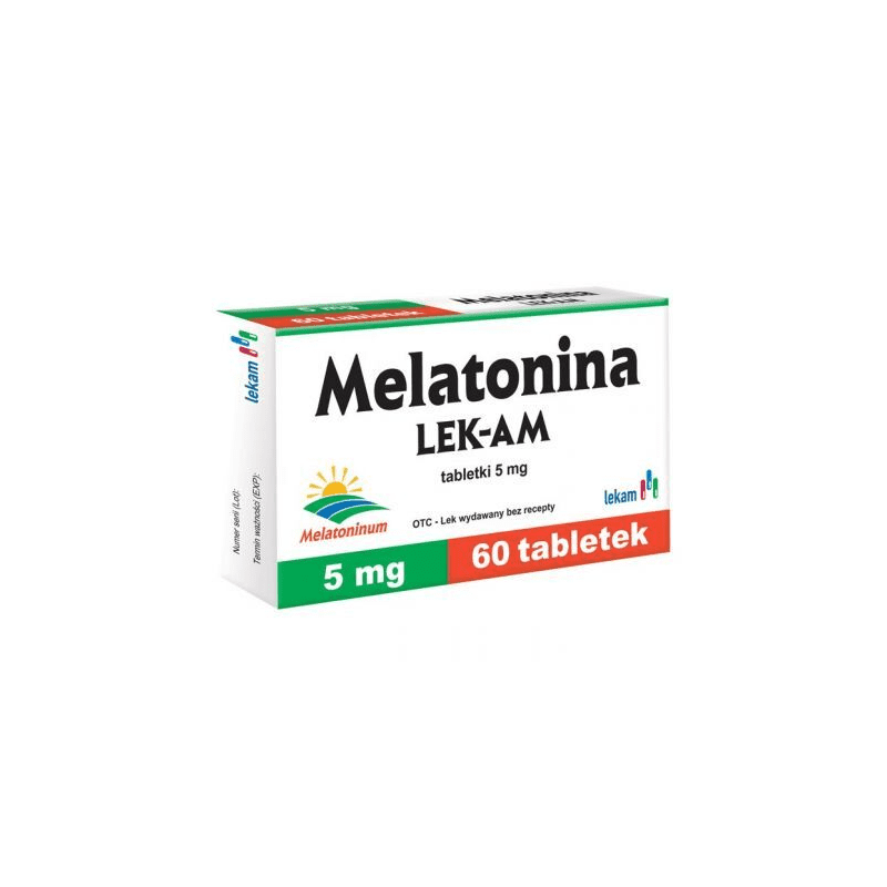 Melatonina LEK-AM 5mg 60 tabletek