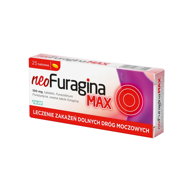 neoFuragina Max tabl. 0,1 g 25 tabletek