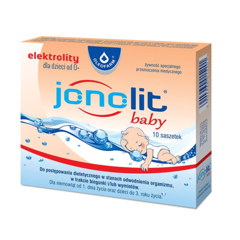 Jonolit baby elektrolity 10 saszetek