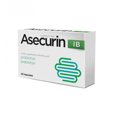 Asecurin IB Probiotyk 20 kapsułek