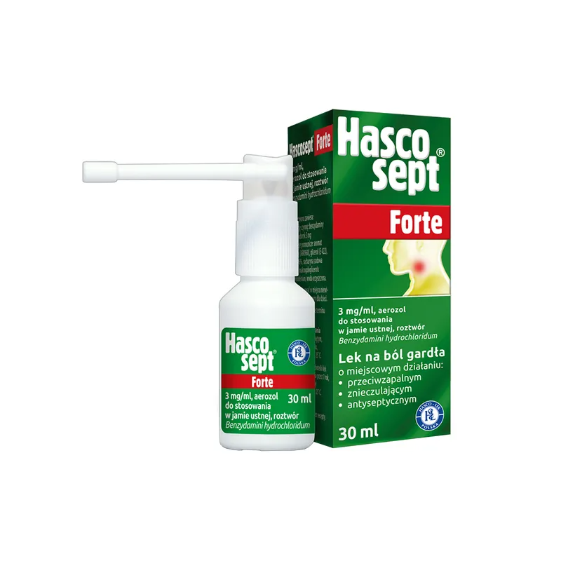 Hascosept Forte aerozol 30 ml
